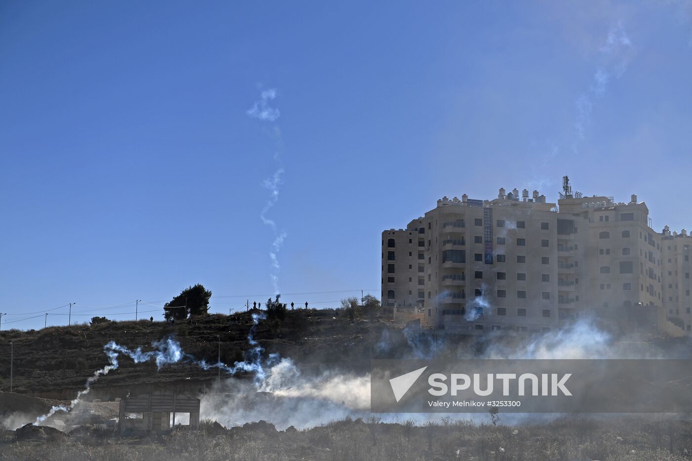 Clashes on Palestinian-Israeli border