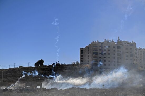 Clashes on Palestinian-Israeli border