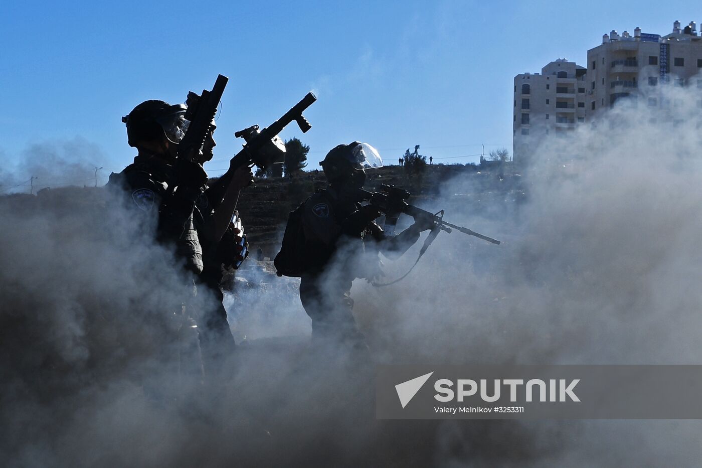 Clashes on Palestinian-Israeli border