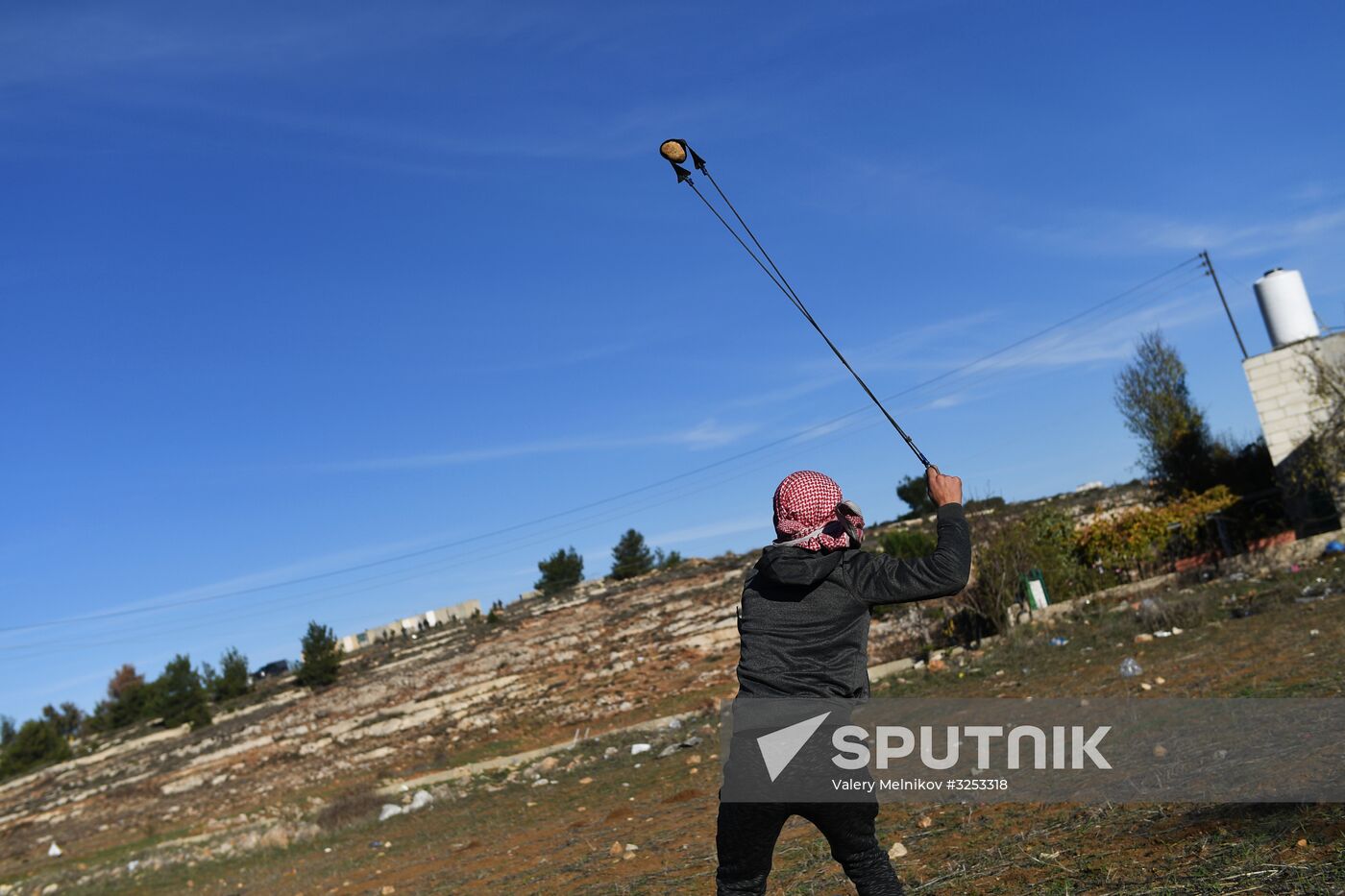 Clashes on Palestinian-Israeli border