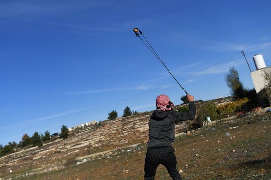 Clashes on Palestinian-Israeli border