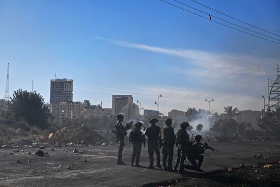 Clashes on Palestinian-Israeli border
