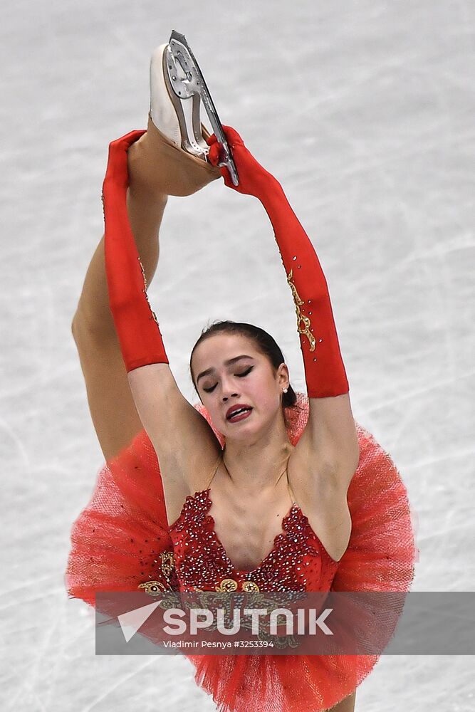 ISU Grand Prix of Figure Skating Final. Women's free skating