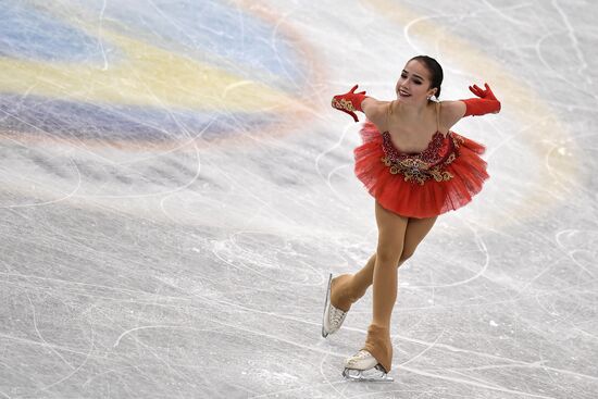 ISU Grand Prix of Figure Skating Final. Women's free skating