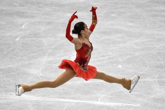 ISU Grand Prix of Figure Skating Final. Women's free skating