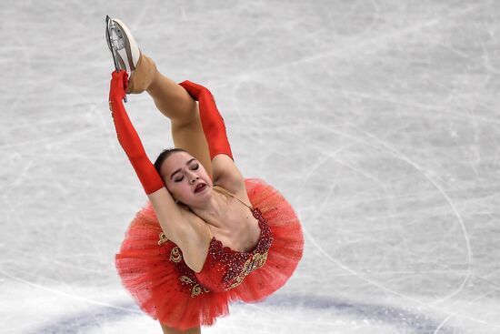 ISU Grand Prix of Figure Skating Final. Women's free skating