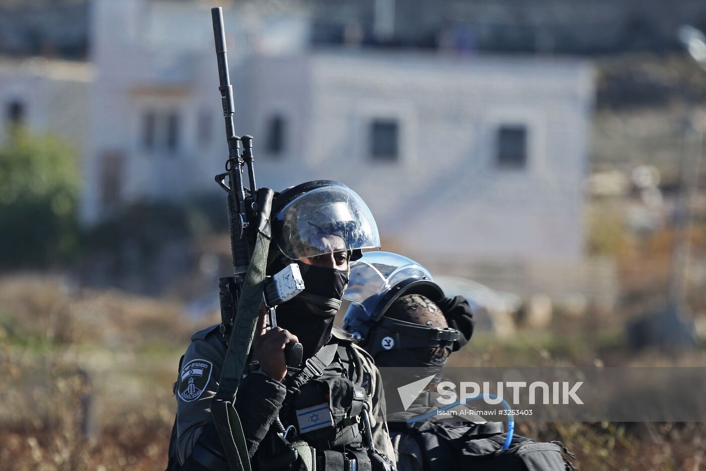Clashes on Palestinian-Israeli border