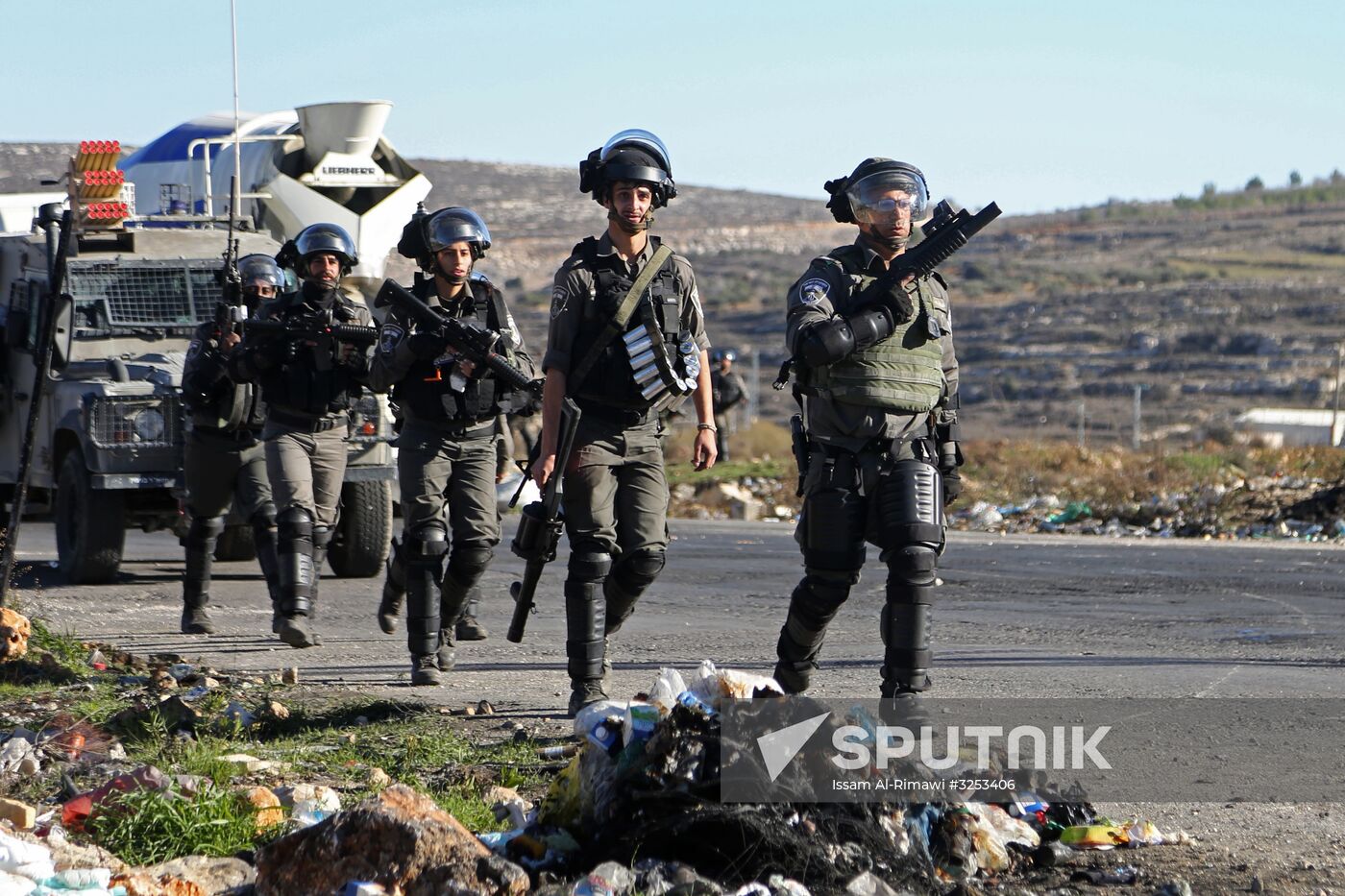 Clashes on Palestinian-Israeli border