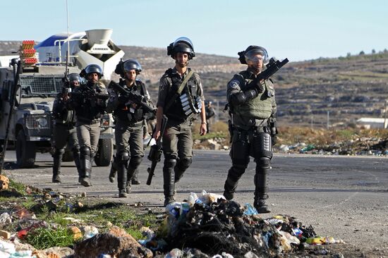 Clashes on Palestinian-Israeli border