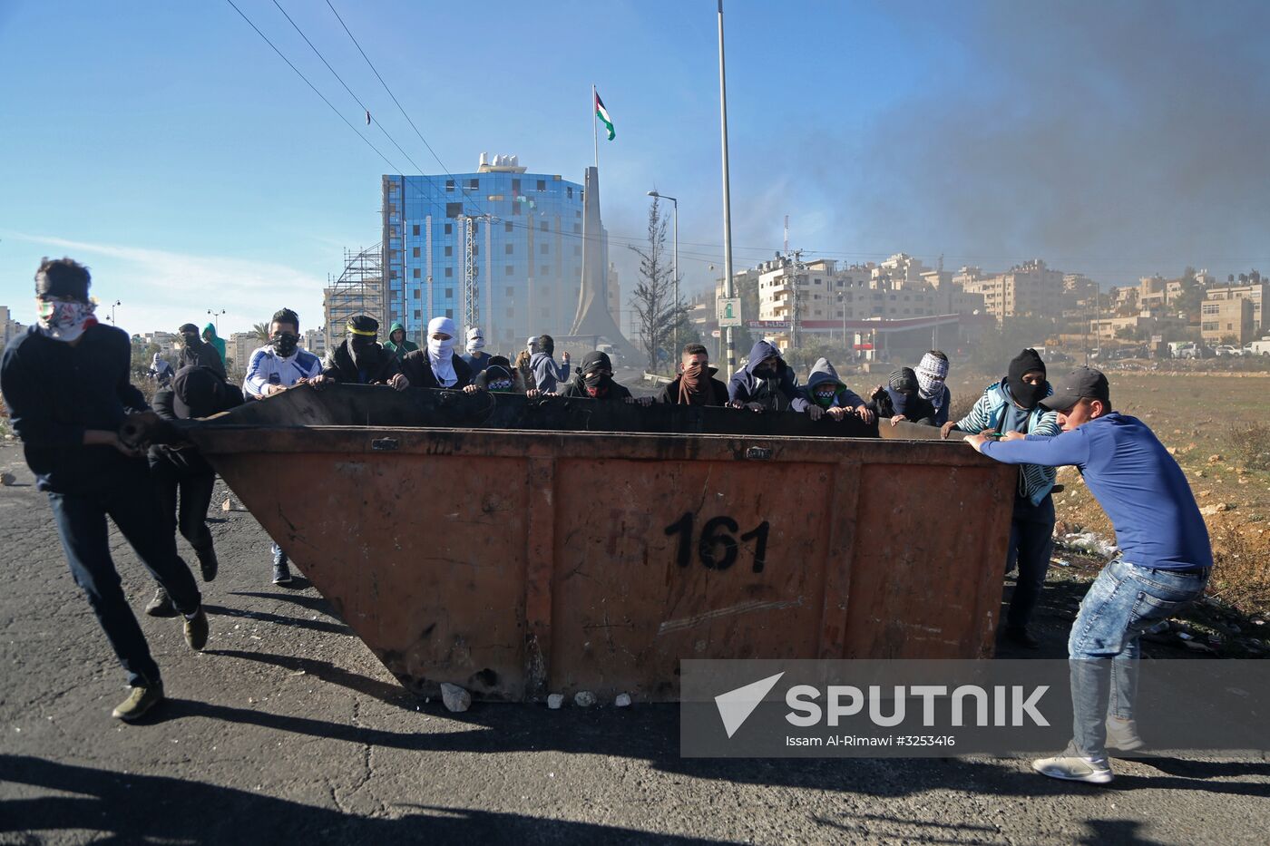 Clashes on Palestinian-Israeli border