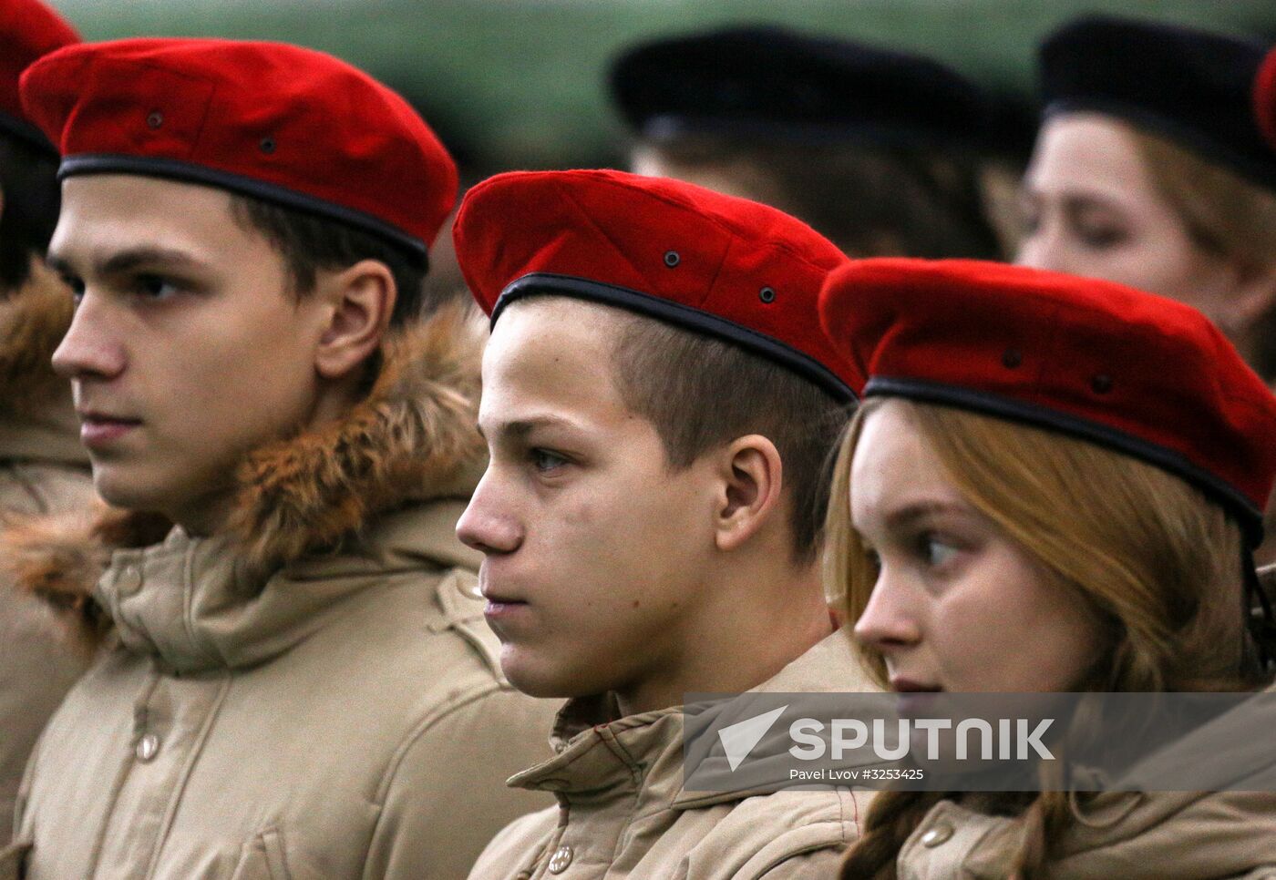 Murmansk Region students enrolled as Yunarmy members aboard Fleet Admiral of the Soviet Union Kuznetsov cruiser