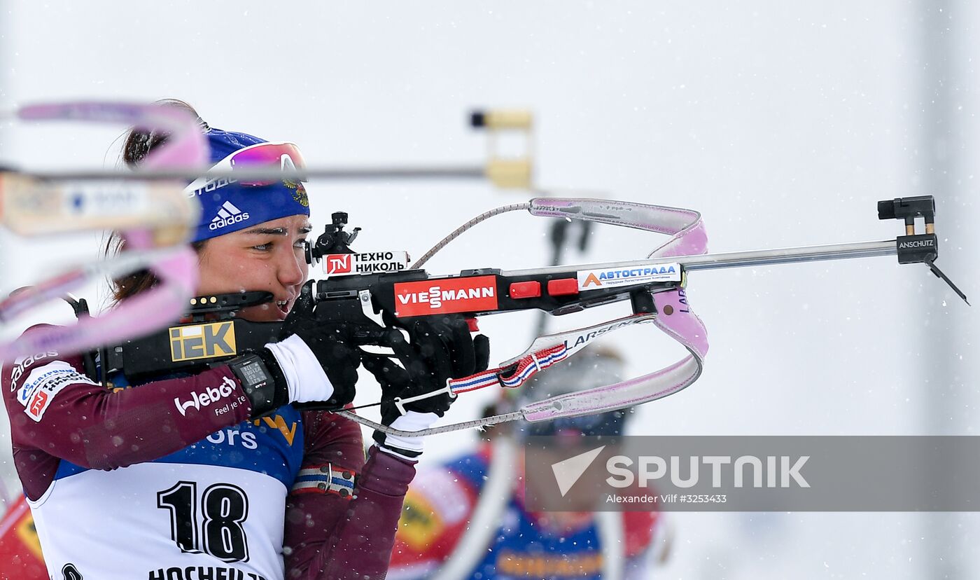 2017–18 Biathlon World Cup 2. Women's pursuit