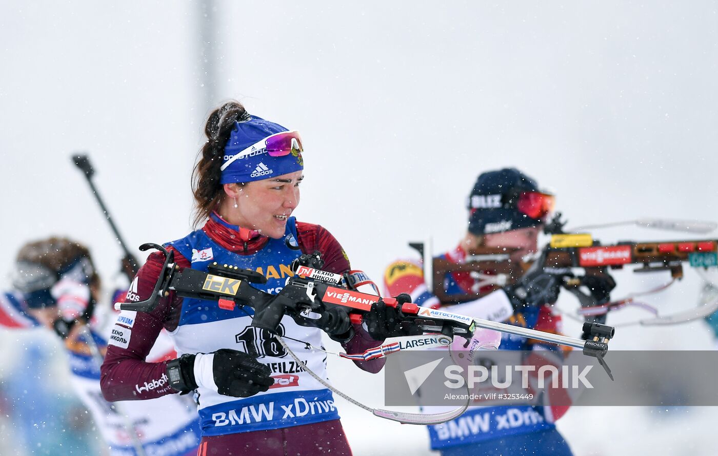 2017–18 Biathlon World Cup 2. Women's pursuit