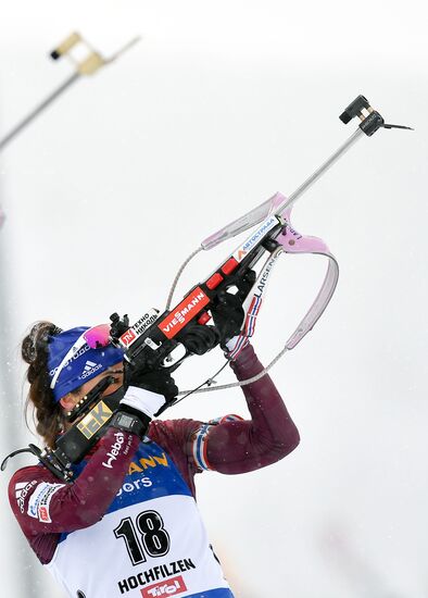 2017–18 Biathlon World Cup 2. Women's pursuit