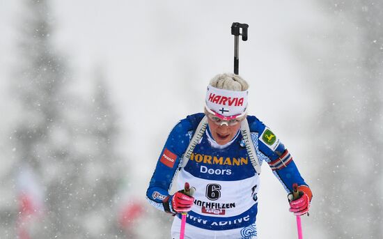 2017–18 Biathlon World Cup 2. Women's pursuit