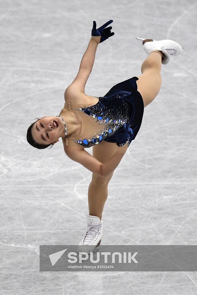 ISU Grand Prix of Figure Skating Final. Women's free skating