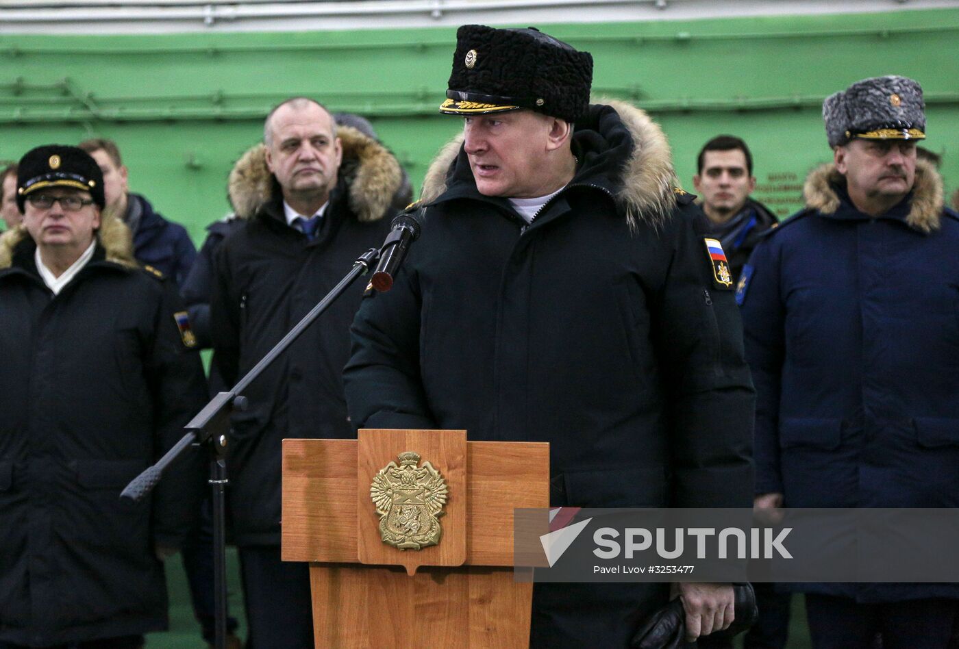 Murmansk Region students enrolled as Yunarmy members aboard Fleet Admiral of the Soviet Union Kuznetsov cruiser