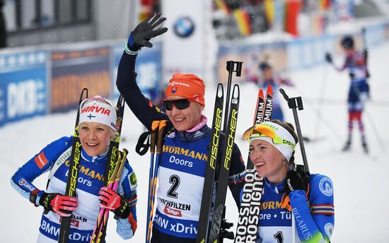 2017–18 Biathlon World Cup 2. Women's pursuit
