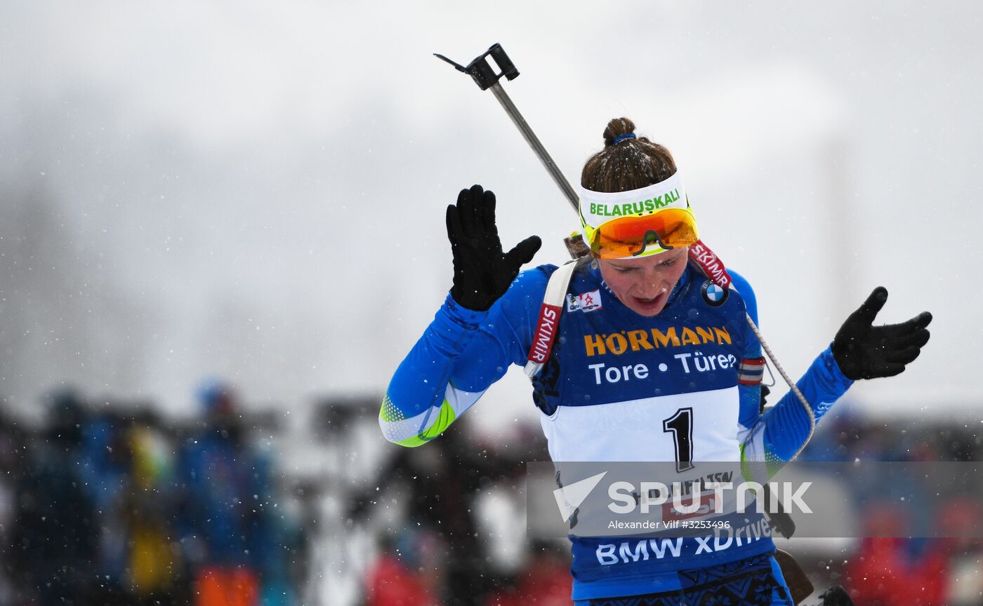 2017–18 Biathlon World Cup 2. Women's pursuit