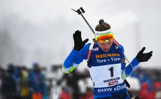 2017–18 Biathlon World Cup 2. Women's pursuit