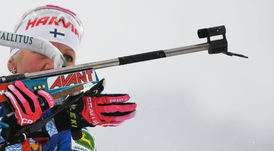 2017–18 Biathlon World Cup 2. Women's pursuit