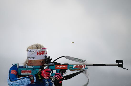 2017–18 Biathlon World Cup 2. Women's pursuit