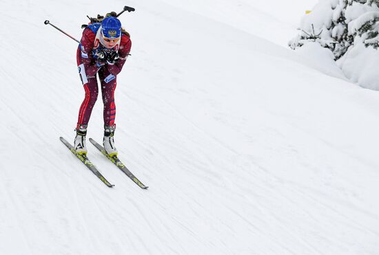 2017–18 Biathlon World Cup 2. Women's pursuit