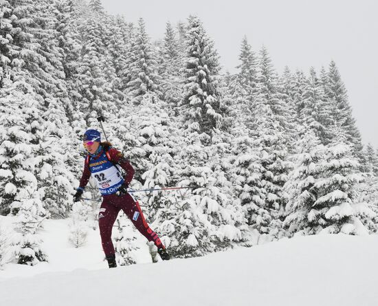 2017–18 Biathlon World Cup 2. Women's pursuit