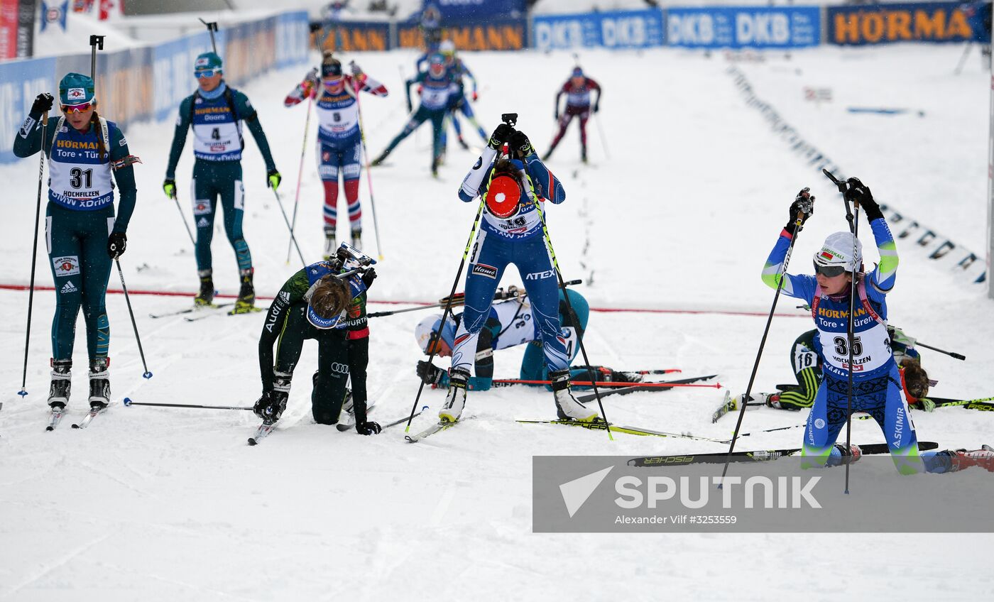 2017–18 Biathlon World Cup 2. Women's pursuit