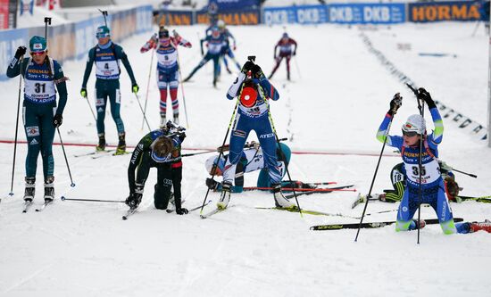 2017–18 Biathlon World Cup 2. Women's pursuit