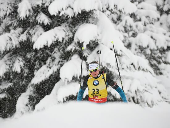 2017–18 Biathlon World Cup 2. Women's pursuit