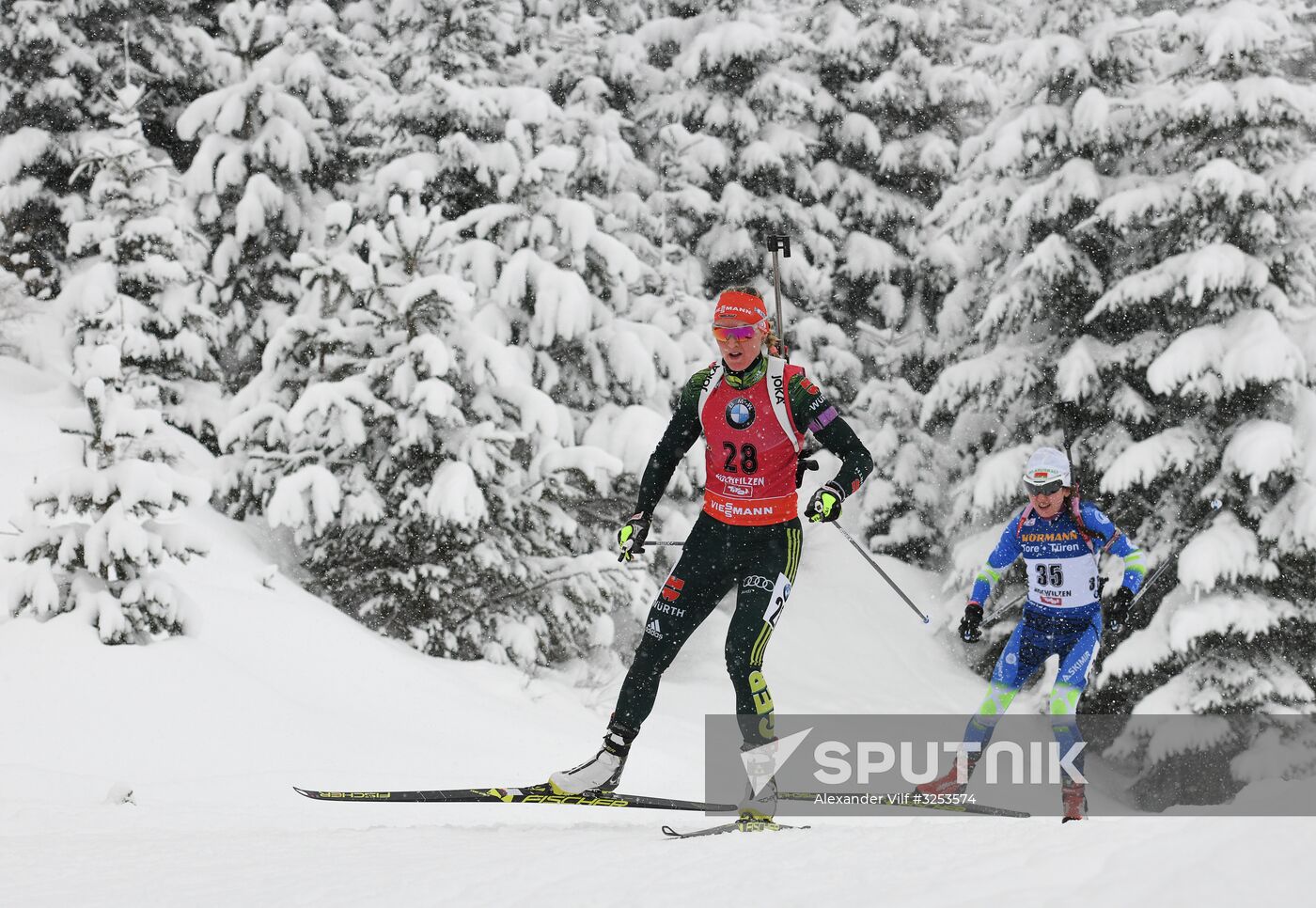 2017–18 Biathlon World Cup 2. Women's pursuit