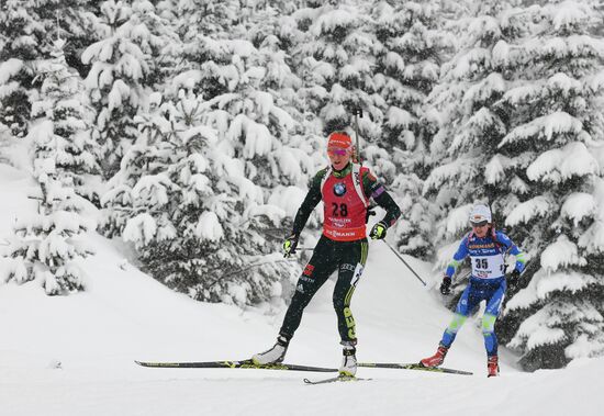 2017–18 Biathlon World Cup 2. Women's pursuit