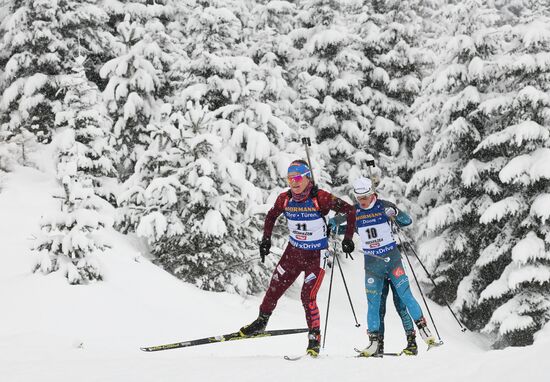 2017–18 Biathlon World Cup 2. Women's pursuit