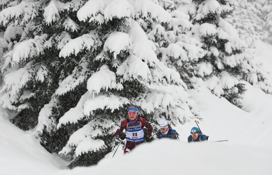 2017–18 Biathlon World Cup 2. Women's pursuit