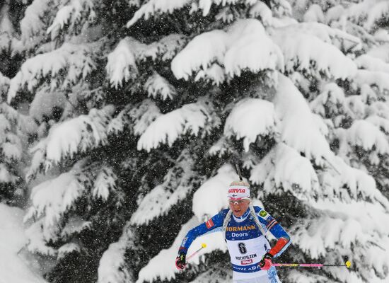 2017–18 Biathlon World Cup 2. Women's pursuit