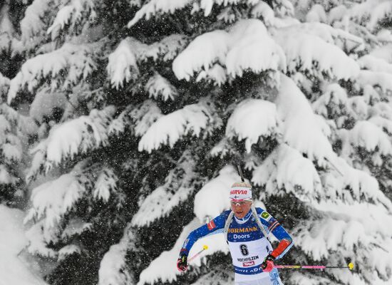 2017–18 Biathlon World Cup 2. Women's pursuit