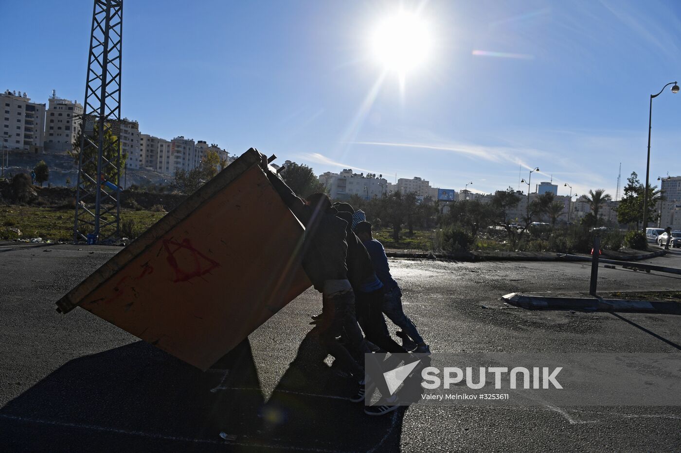 Clashes on Palestinian-Israeli border
