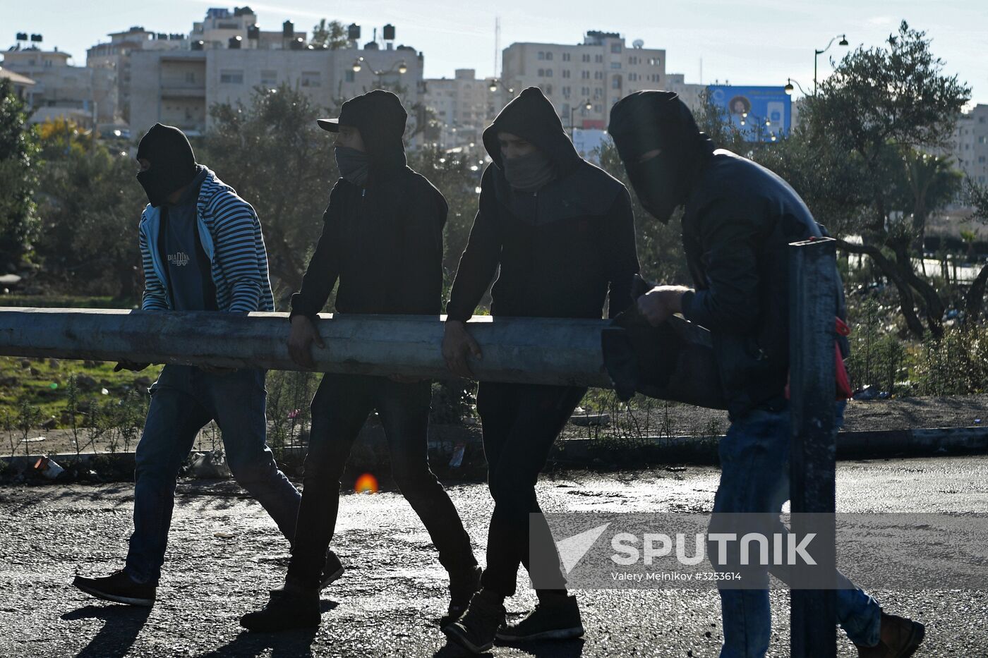Clashes on Palestinian-Israeli border