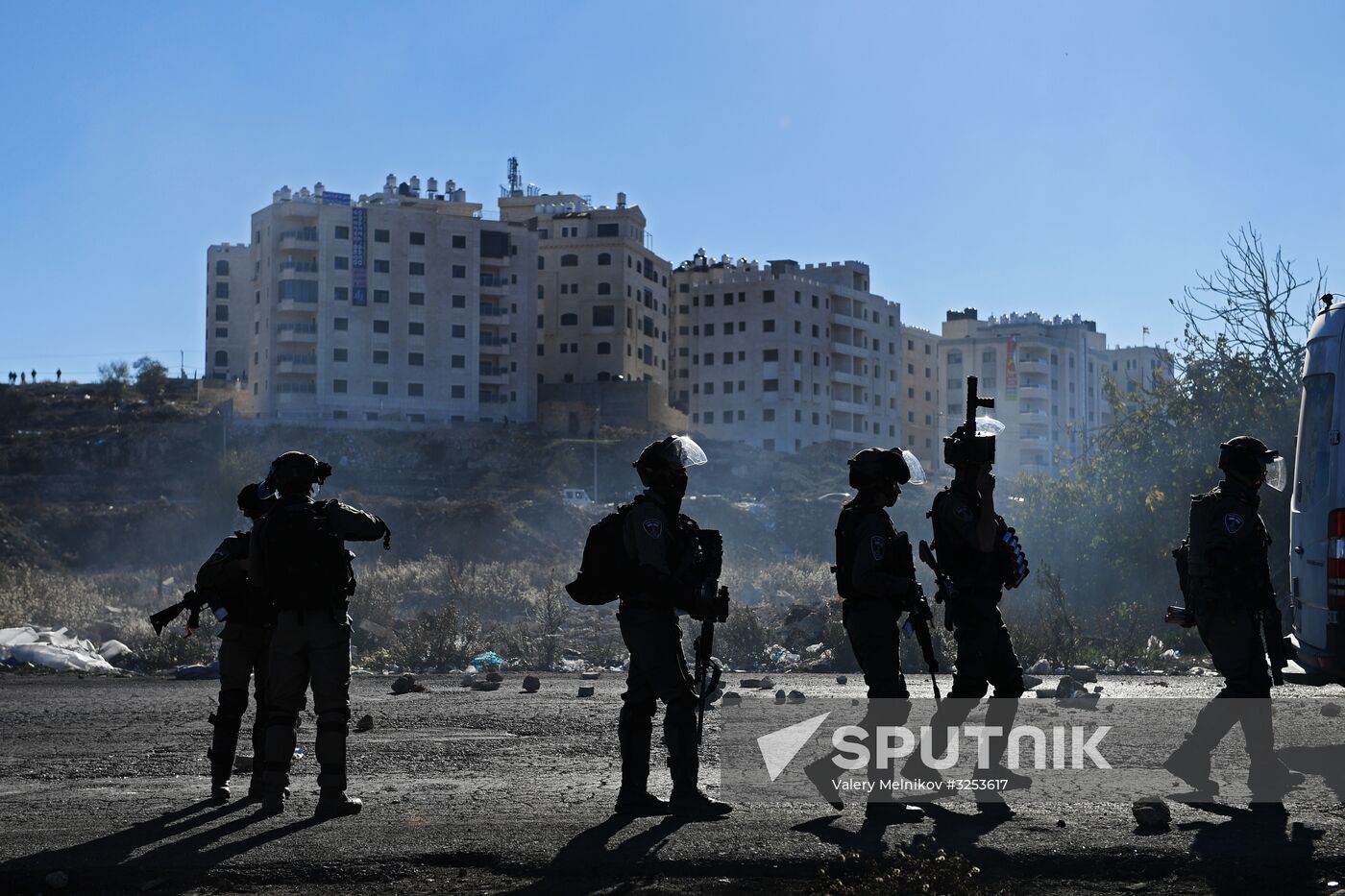 Clashes on Palestinian-Israeli border