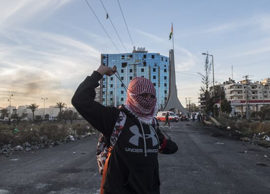 Situation on Palestinian-Israeli border