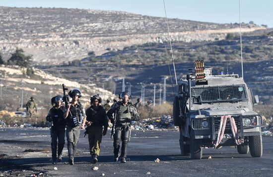 Situation on Palestinian-Israeli border