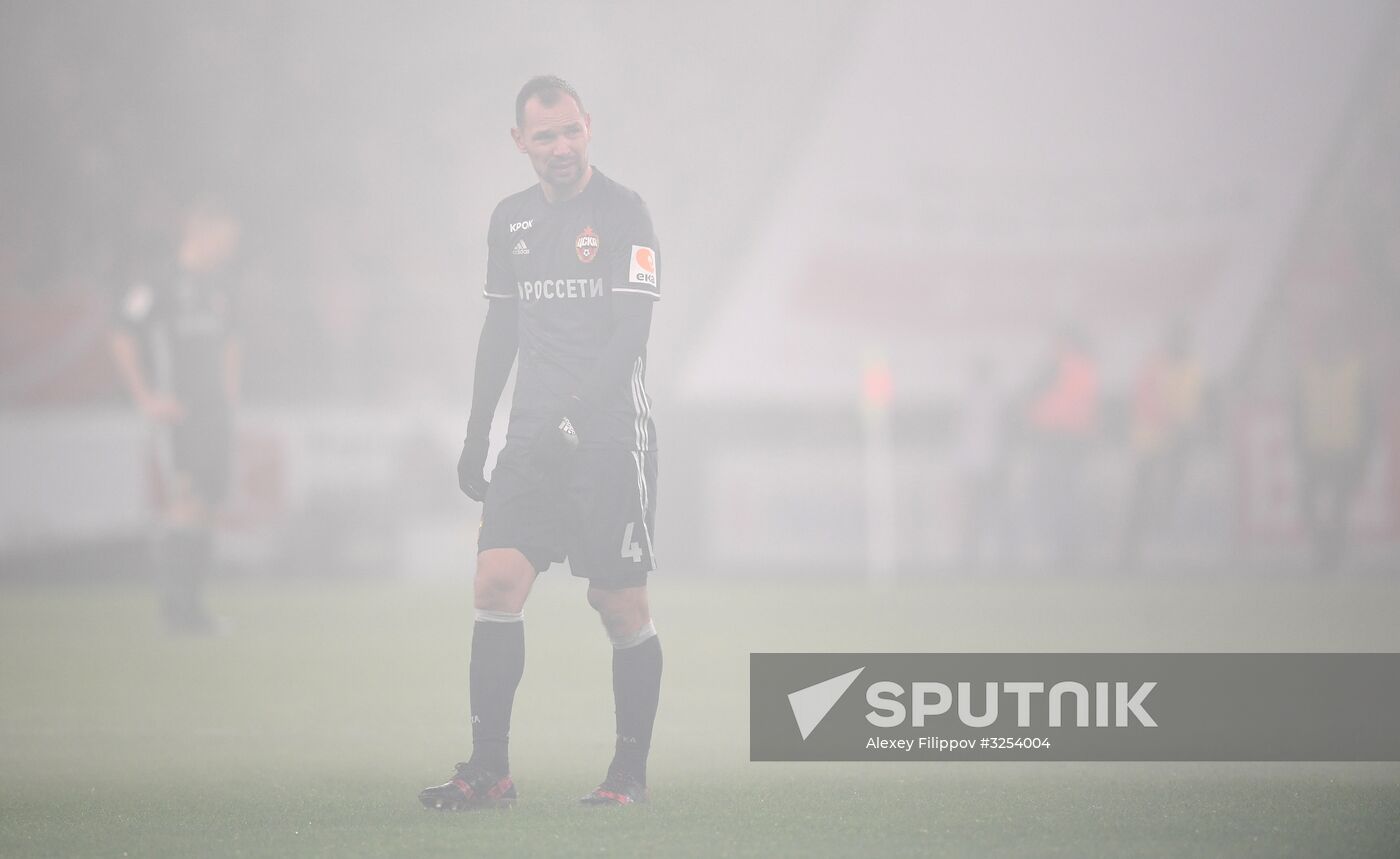 Russian Football Premier League. Spartak vs. CSKA
