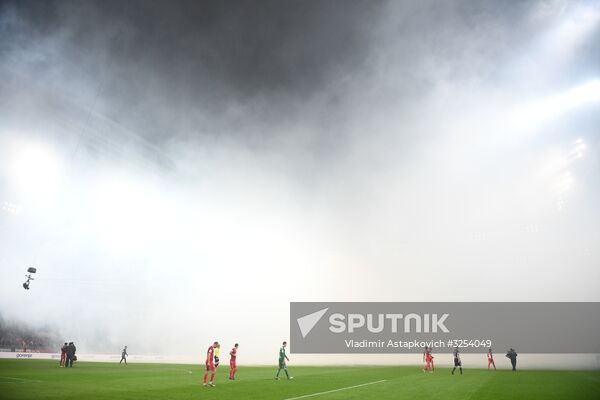 Russian Football Premier League. Spartak vs. CSKA