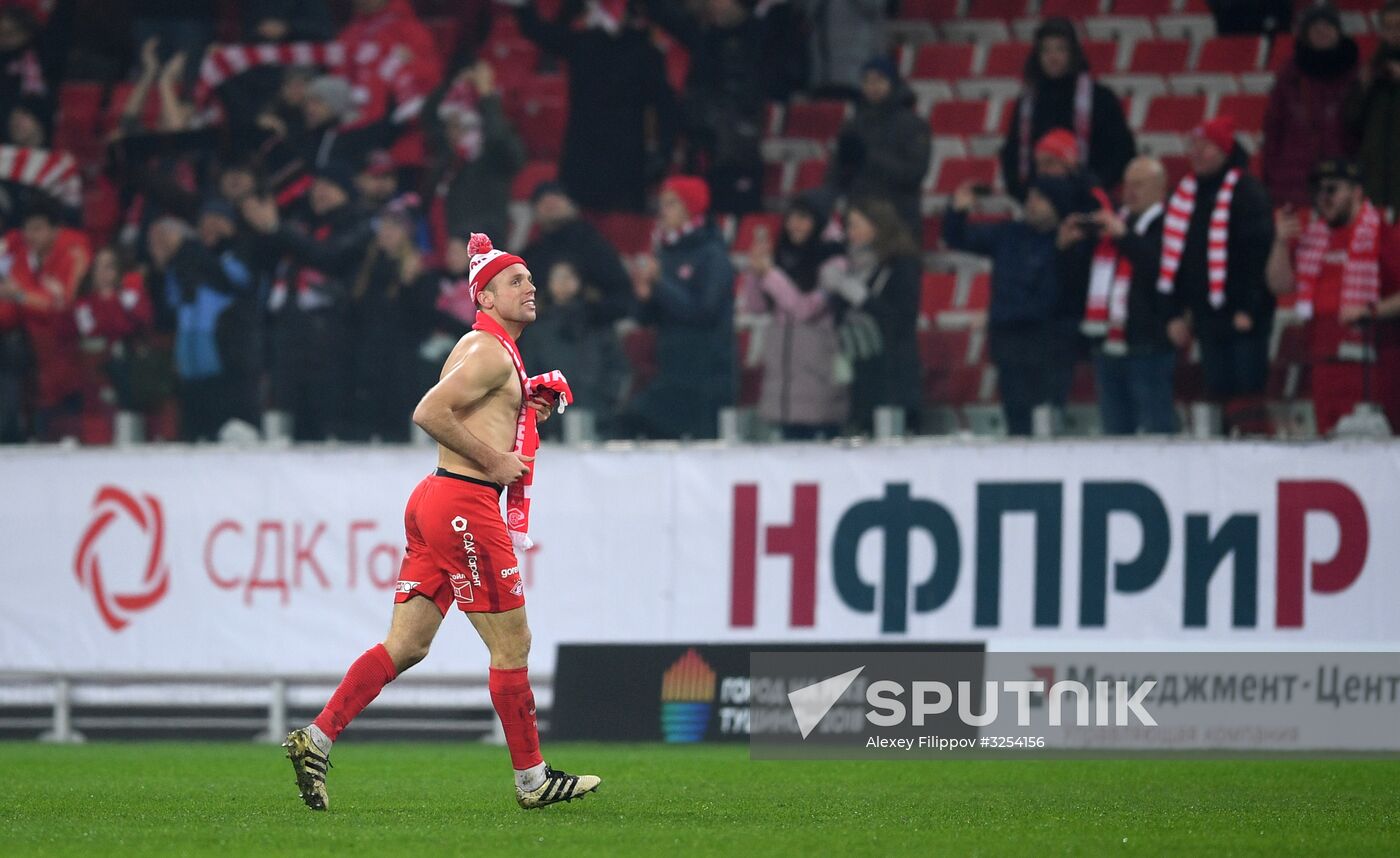Russian Football Premier League. Spartak vs. CSKA