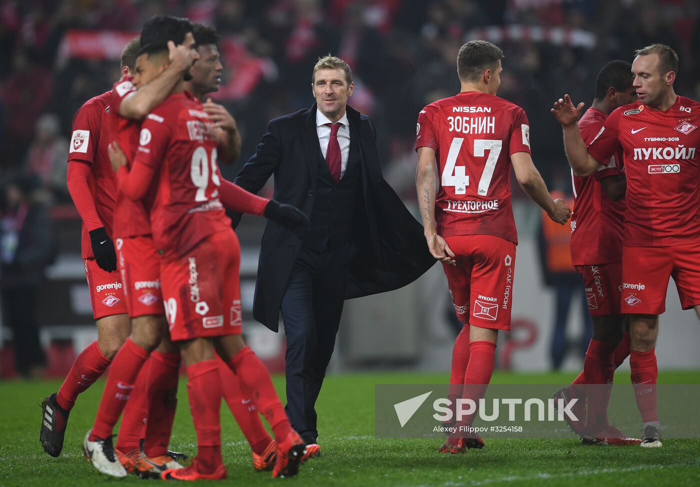 Russian Football Premier League. Spartak vs. CSKA