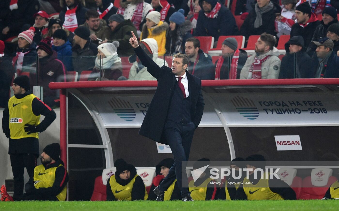Russian Football Premier League. Spartak vs. CSKA