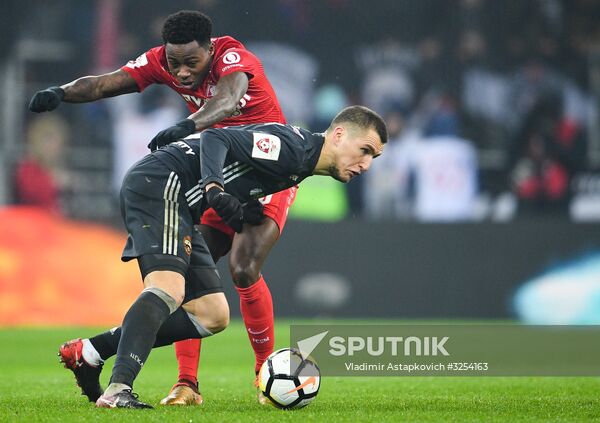 Russian Football Premier League. Spartak vs. CSKA