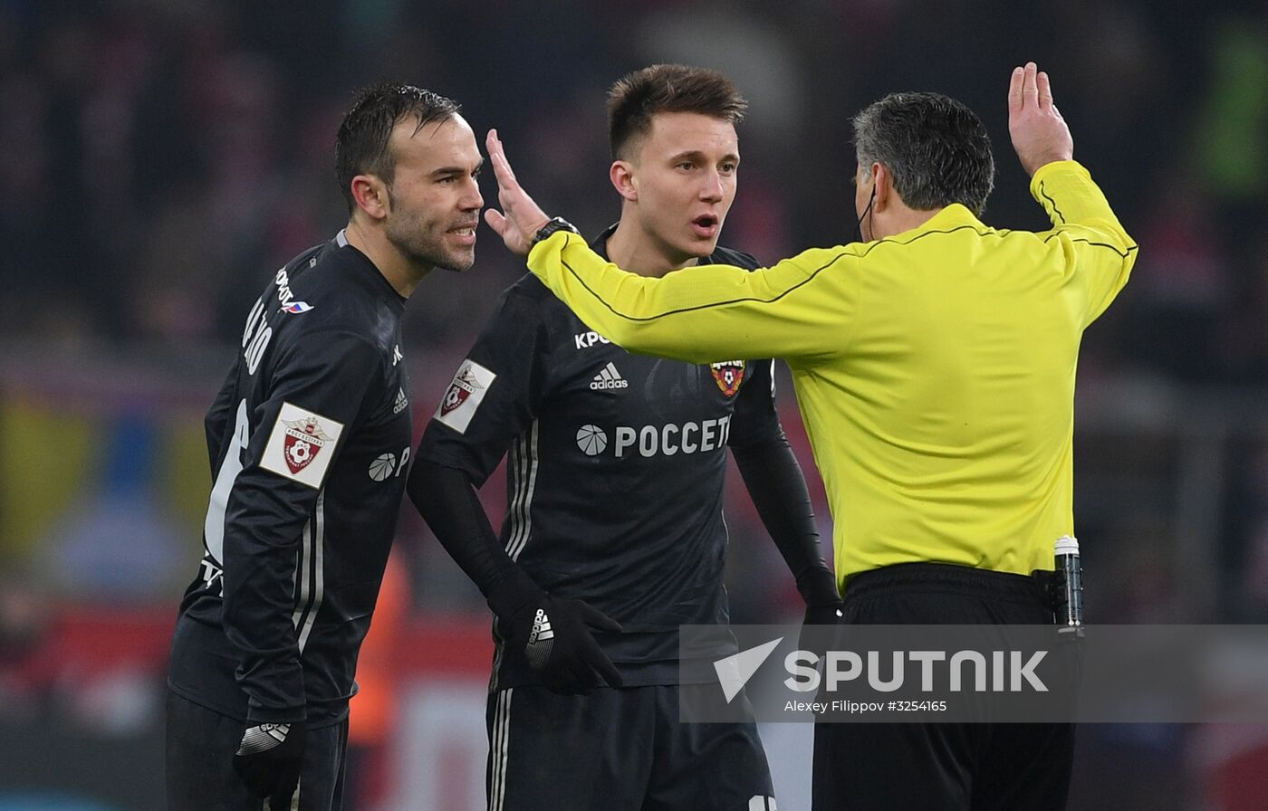 Russian Football Premier League. Spartak vs. CSKA