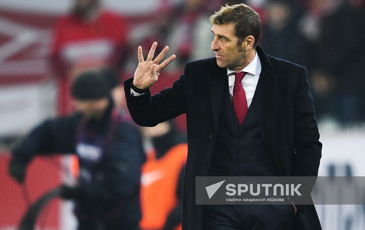 Russian Football Premier League. Spartak vs. CSKA
